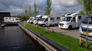 camperplaats aan het water- Camperplaats Leeuwarden